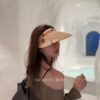 Balenciaga New Ethnic Style Sun Hat Woven Straw Cap