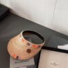 Balenciaga New Ethnic Style Sun Hat Woven Straw Cap