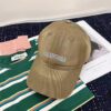 Balenciaga New Style Washed Cotton Baseball Cap, Fashionable and Unique Design