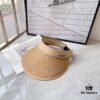 Balencia ~ New Arrival Straw Wide-Brimmed Open Top Hat