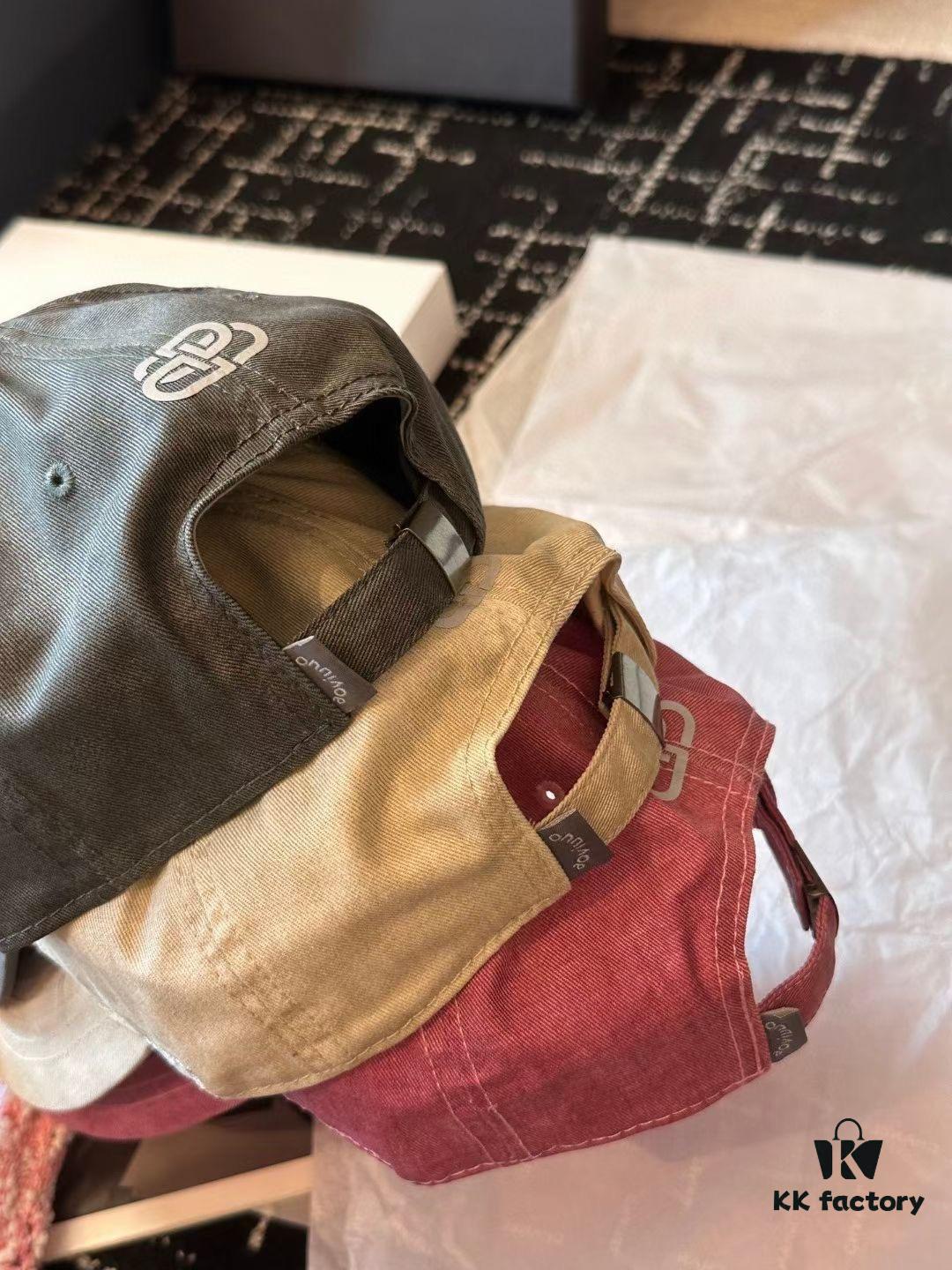 Vintage Distressed Baseball Cap by Balenciaga