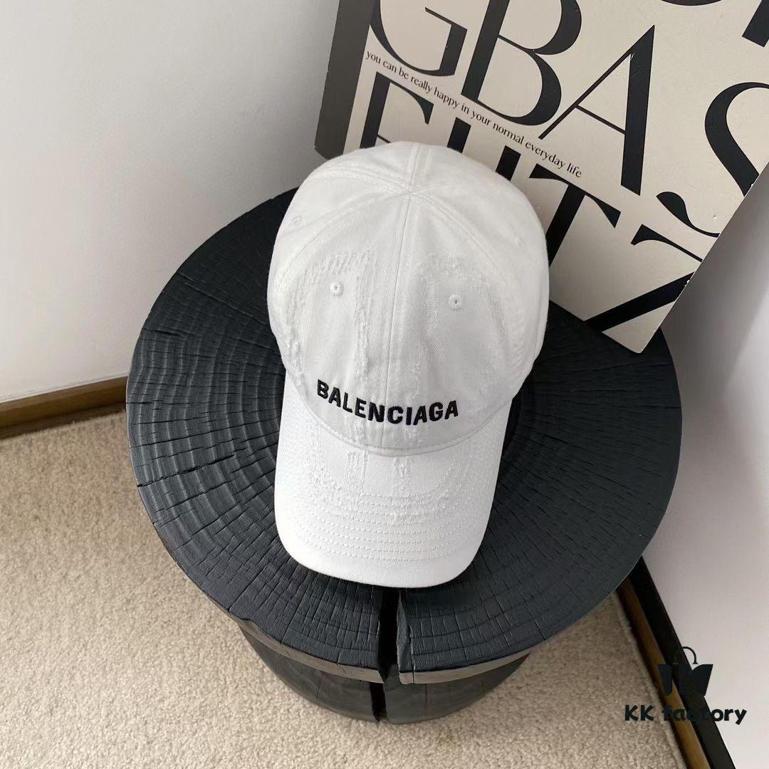 BALENCIAGA Destroyed Baseball Cap