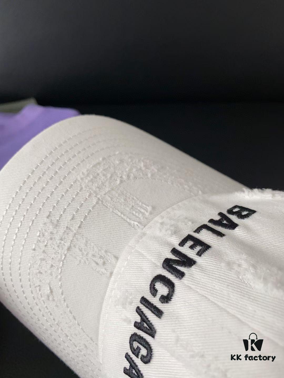 BALENCIAGA Destroyed Baseball Cap