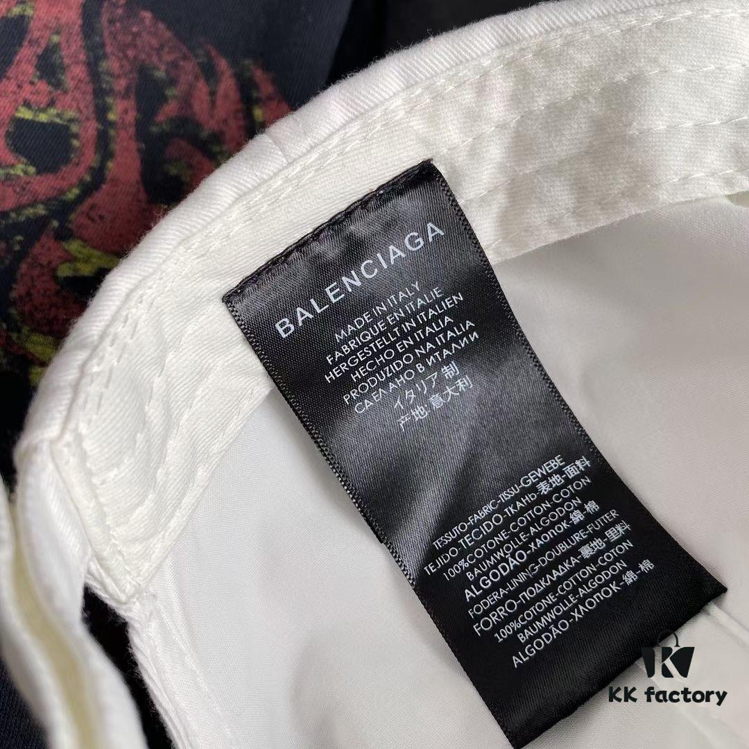 BALENCIAGA Destroyed Baseball Cap