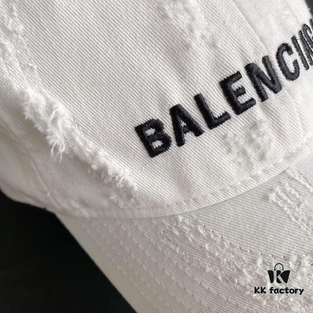 BALENCIAGA Destroyed Baseball Cap