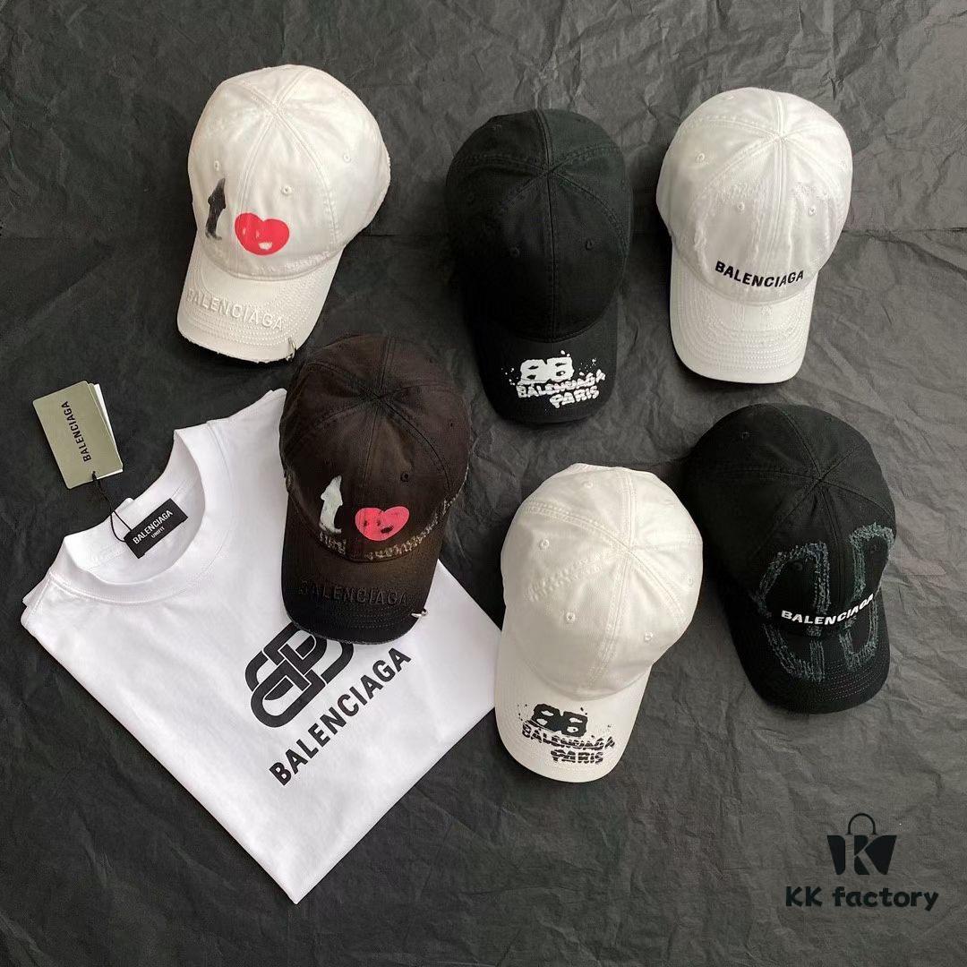 BALENCIAGA Destroyed Baseball Cap