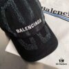 BALENCIAGA Destroyed Baseball Cap