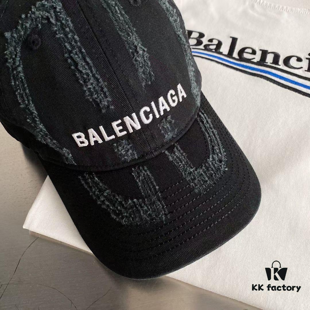 BALENCIAGA Destroyed Baseball Cap