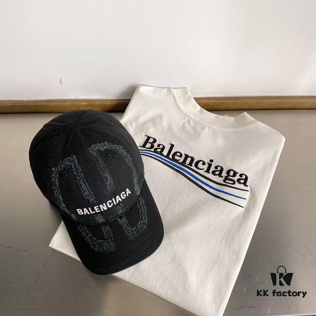 BALENCIAGA Destroyed Baseball Cap