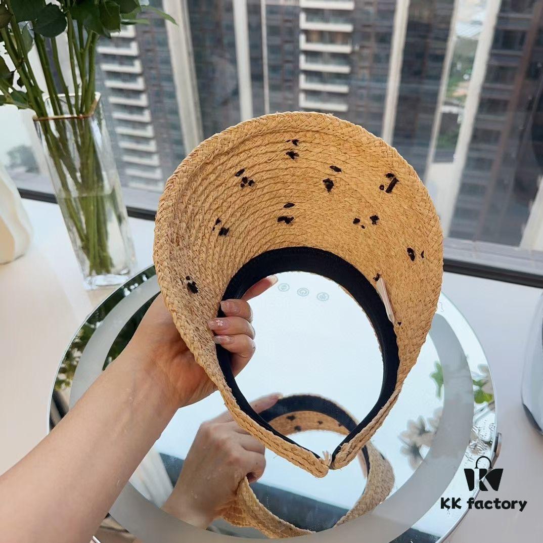Balenciaga New Ethnic Style Sun Hat in Braided Straw