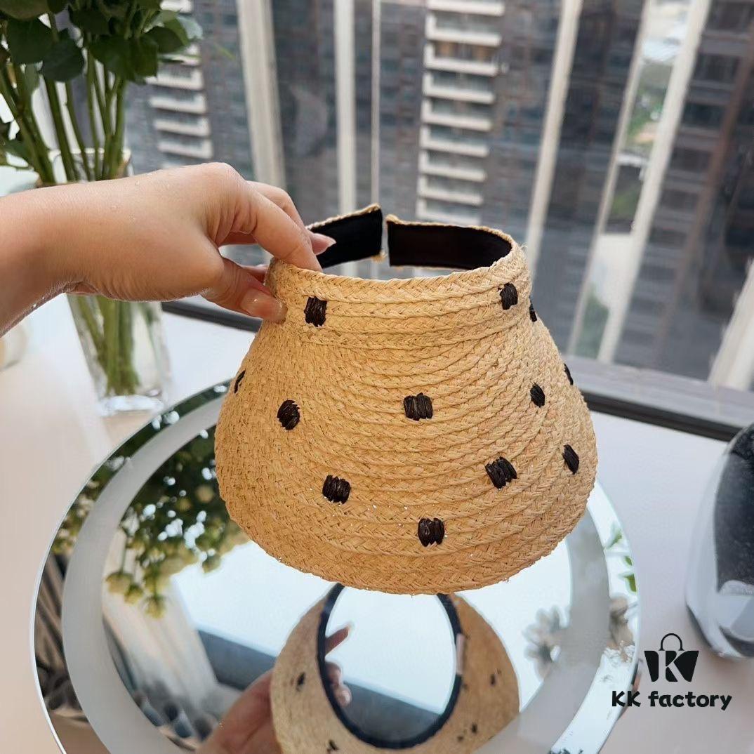 Balenciaga New Ethnic Style Sun Hat in Braided Straw