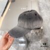 BALENCIAGA New Spring Arrival Stylish Baseball Cap, High-Quality Denim Fabric, Excellent Breathability, Suitable for All Seasons