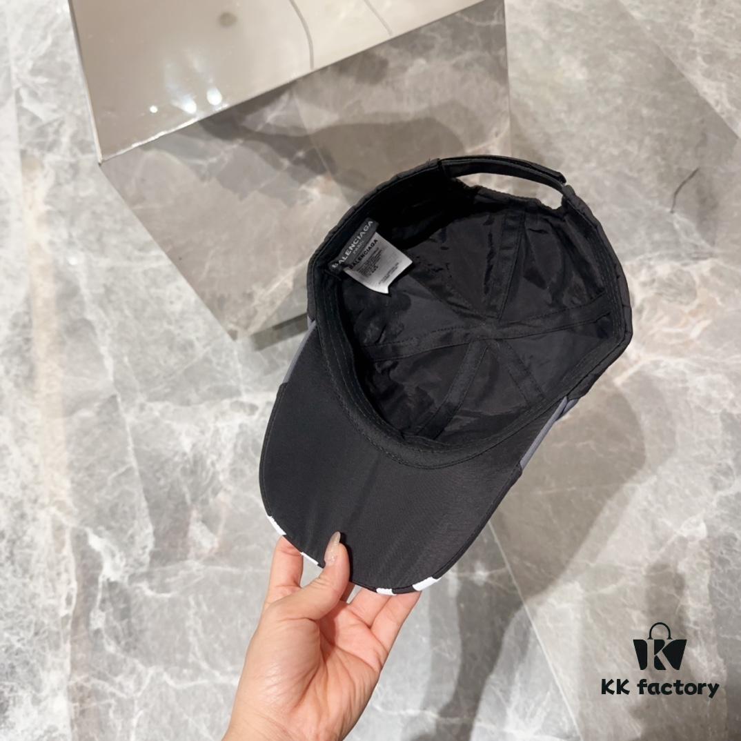 BALENCIAGA Official Style Short-Crown Nylon Tech Fabric Cap Unisex Fisherman Baseball Beanie Hat