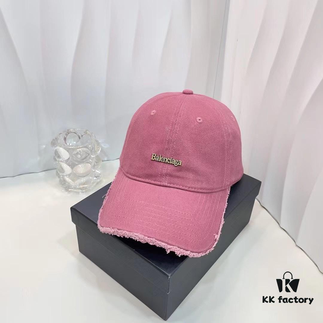 Balencia ~ New Style Frayed Brim Baseball Cap