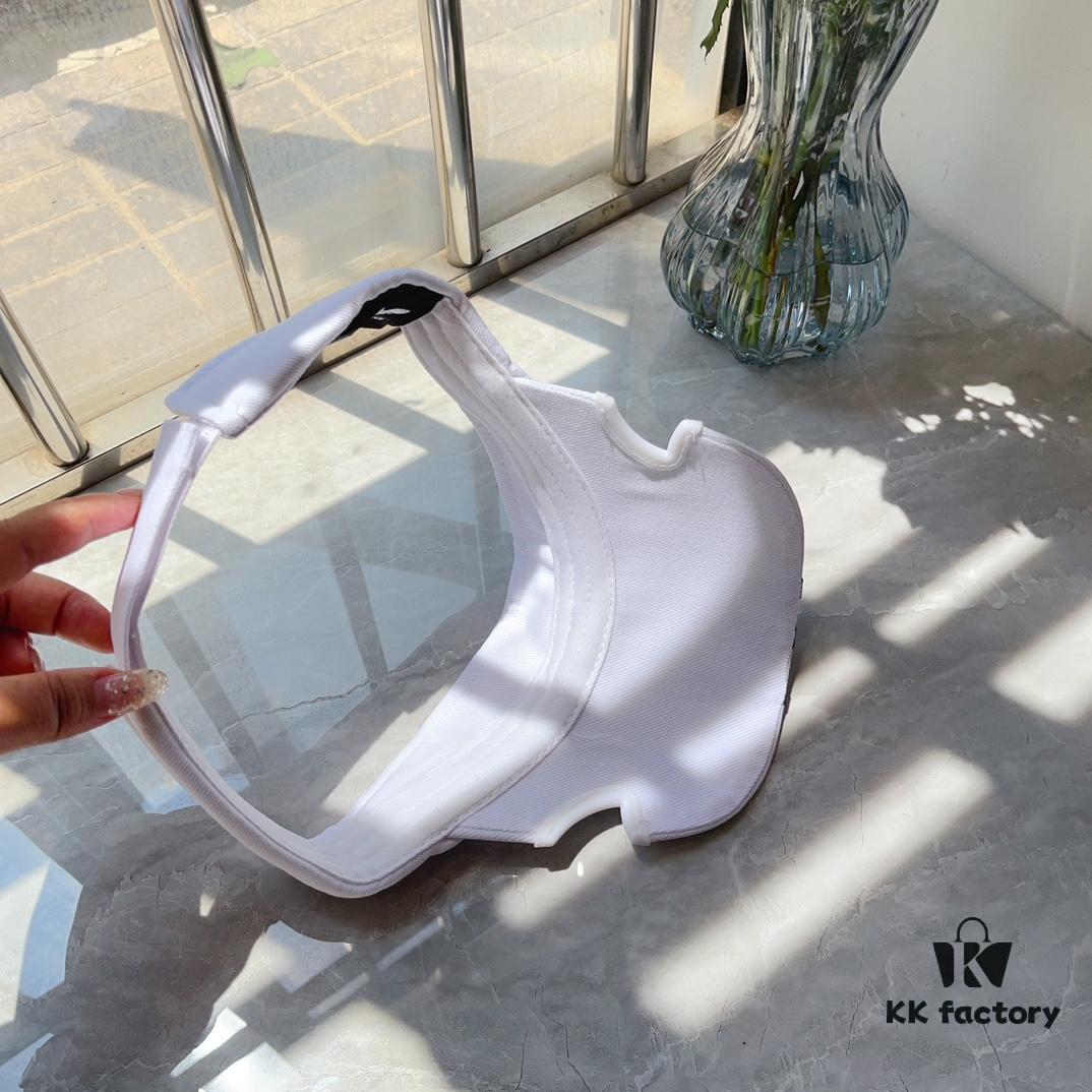 Balencia ~ New Irregular Cut-off Bucket Hat with Embroidered Letters, a Must-have for Running