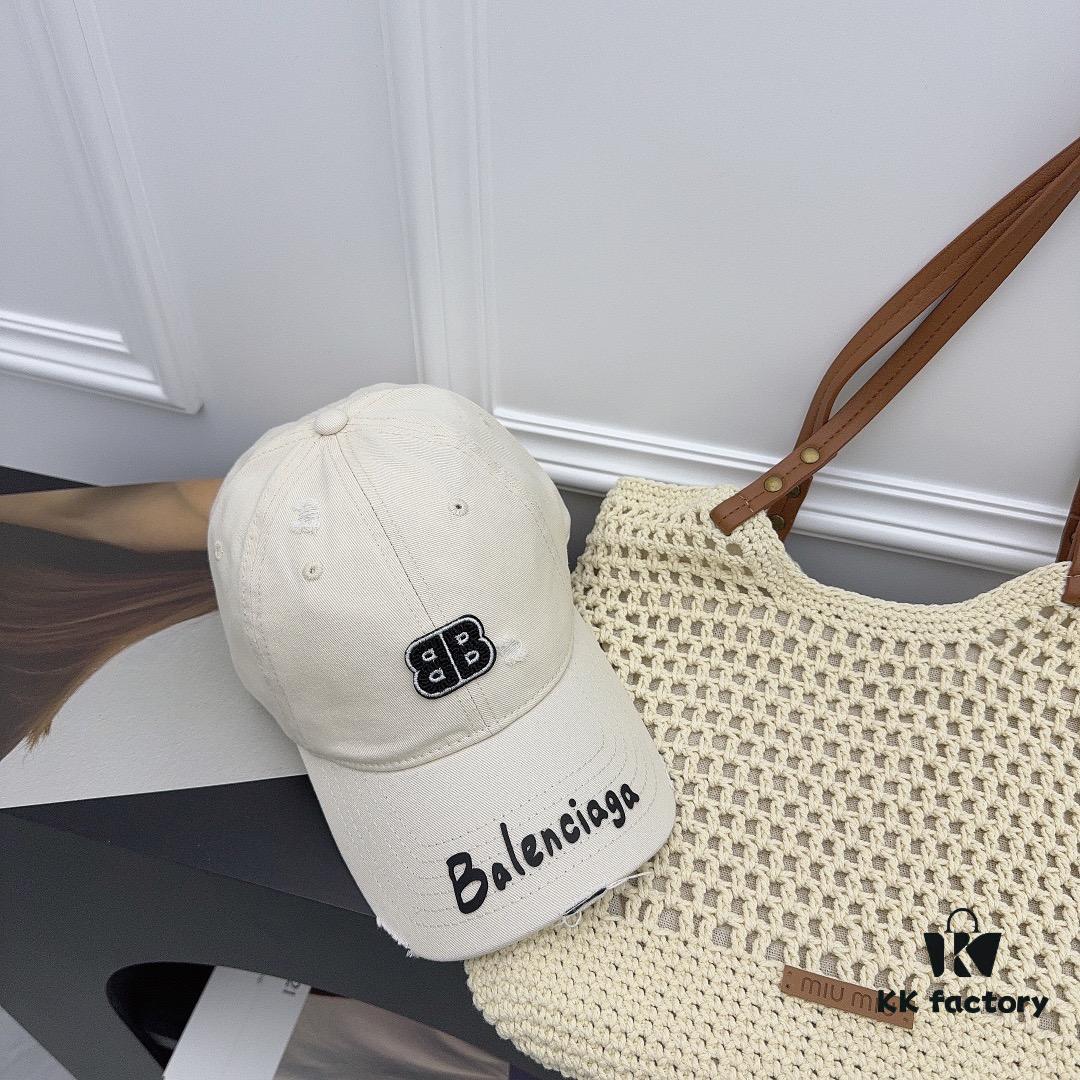 Balencia ~ New Baseball Cap, Unisex Fisherman Knit Hat
