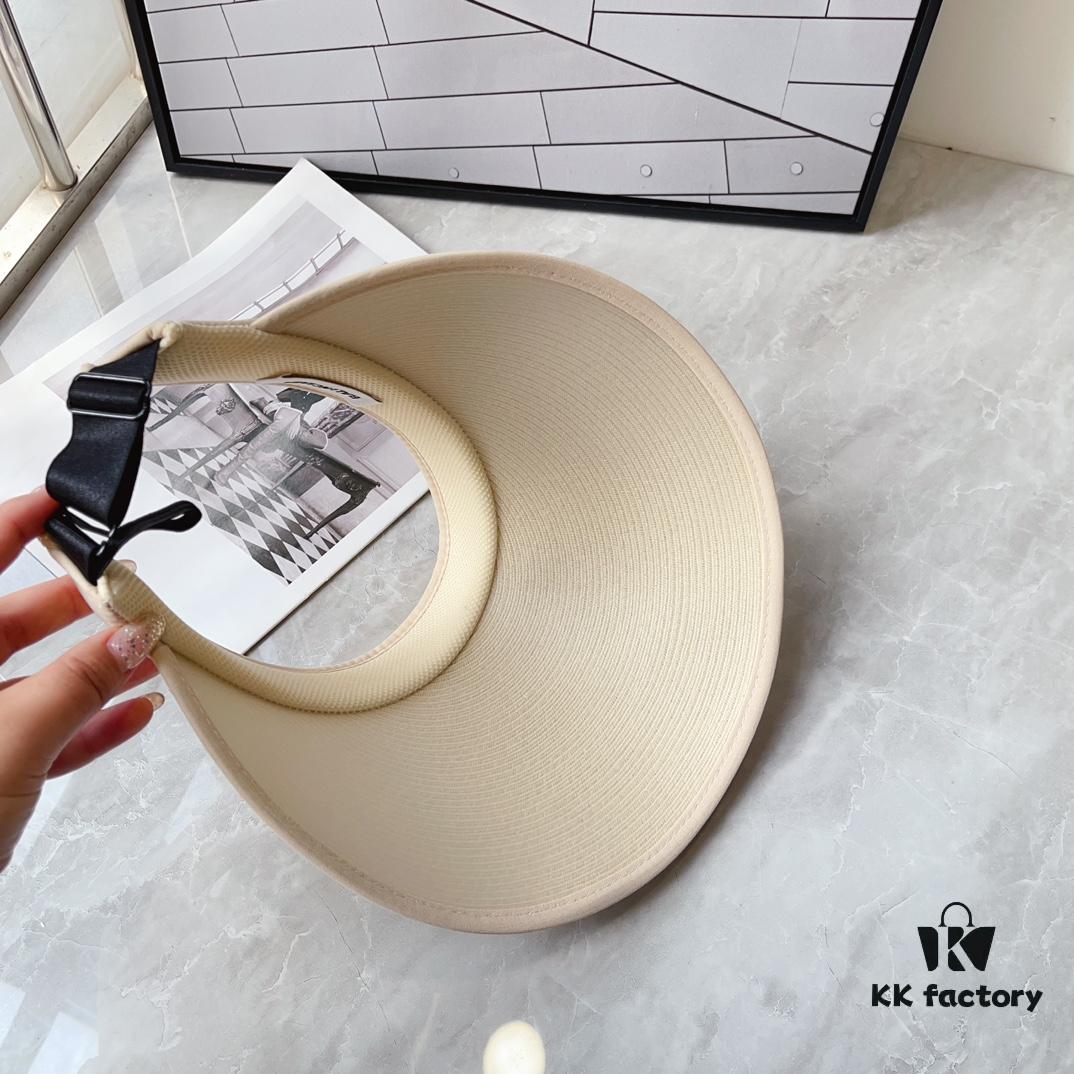 Balencia ~ New Straw Sun Hat with Open Top