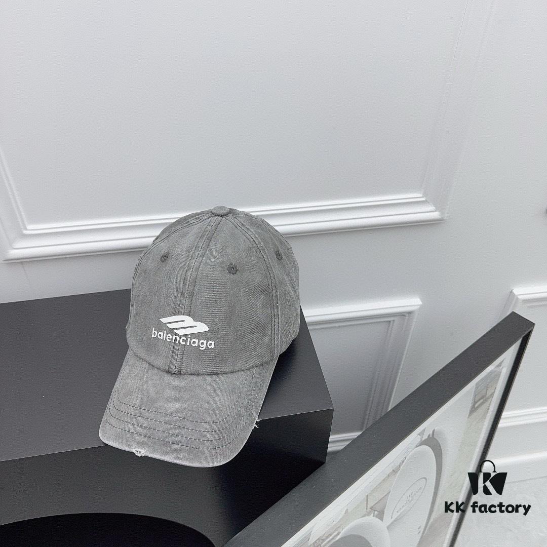 Balenciaga Custom Baseball Cap, Exclusive Vintage Distressed Design, Premium Fisherman Beanie