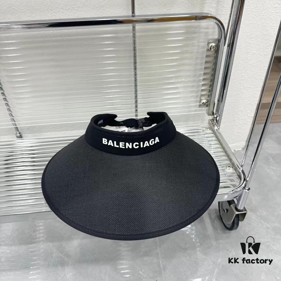 Balencia ~ New Arrival Shell-Style Visor Hat for Summer Sun Protection