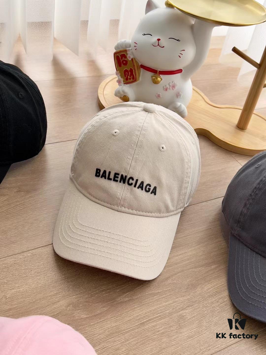 BALENCIAGA New Washed Baseball Cap, Fisherman Hat, Knit Cap
