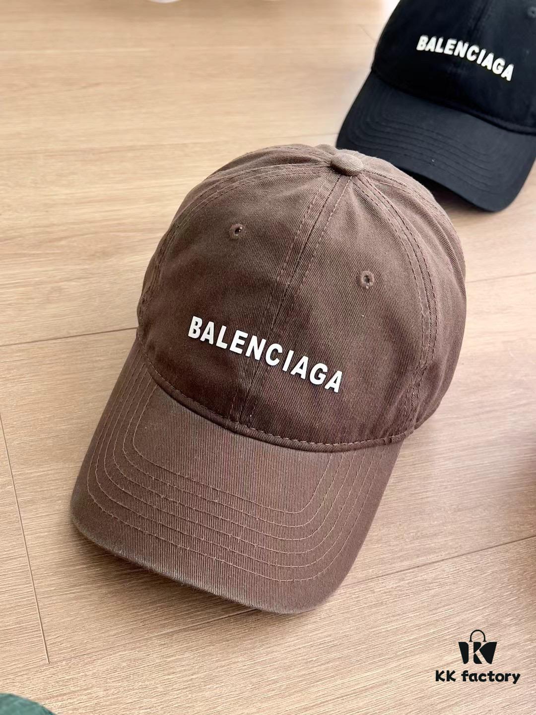 BALENCIAGA New Washed Baseball Cap, Fisherman Hat, Knit Cap