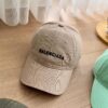 BALENCIAGA New Washed Baseball Cap, Fisherman Hat, Knit Cap