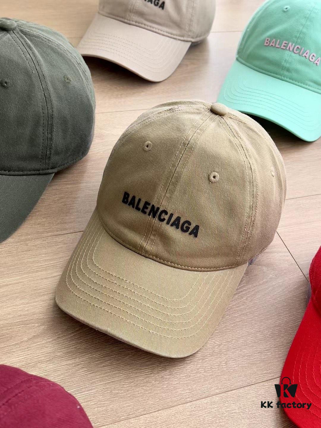 BALENCIAGA New Washed Baseball Cap, Fisherman Hat, Knit Cap