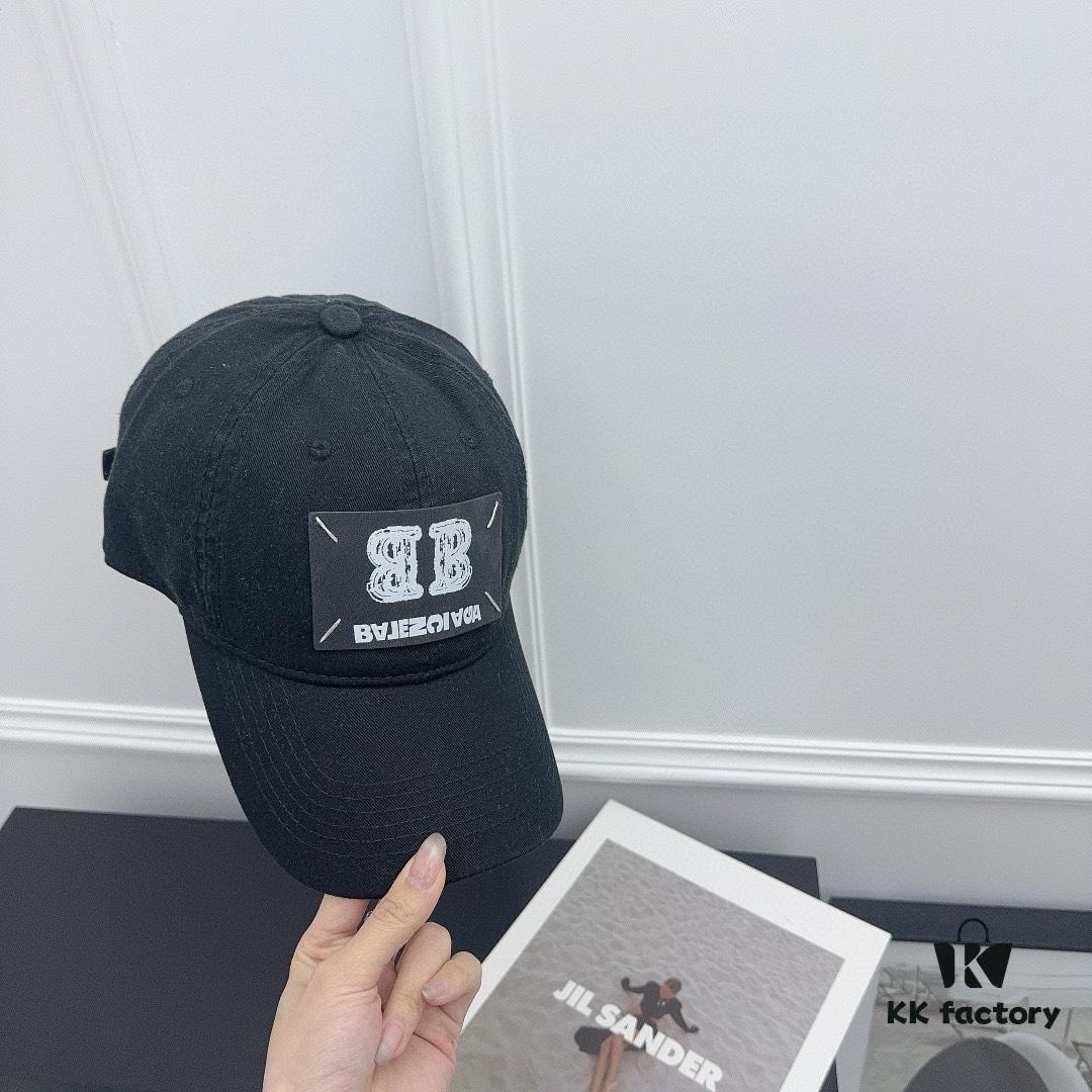 Balenciaga New Baseball Cap! Stylish Denim Fabric, Unisex Fisherman Cap, Knit Hat