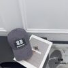 Balenciaga New Baseball Cap! Stylish Denim Fabric, Unisex Fisherman Cap, Knit Hat