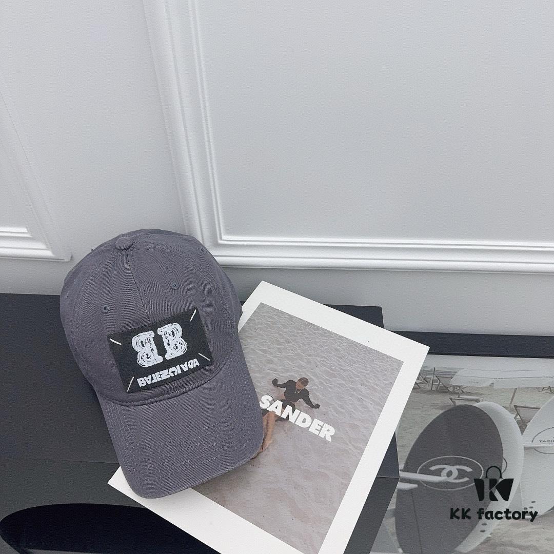 Balenciaga New Baseball Cap! Stylish Denim Fabric, Unisex Fisherman Cap, Knit Hat