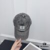 Balenciaga New Baseball Cap! Stylish Denim Fabric, Unisex Fisherman Cap, Knit Hat