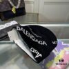 Balenciaga Letter Logo Knit Hat, Unisex Winter Beanie with Dust Bag
