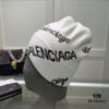 Balenciaga Letter Logo Knit Hat, Unisex Winter Beanie with Dust Bag