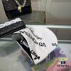 Balenciaga Letter Logo Knit Hat, Unisex Winter Beanie with Dust Bag