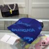 Dust Bag Included Paris Fashion House Balenciaga Stock Available High-Quality Knit Beanie with Letter Logo for Autumn and Winter Unisex Warm Comfortable Elegant Style