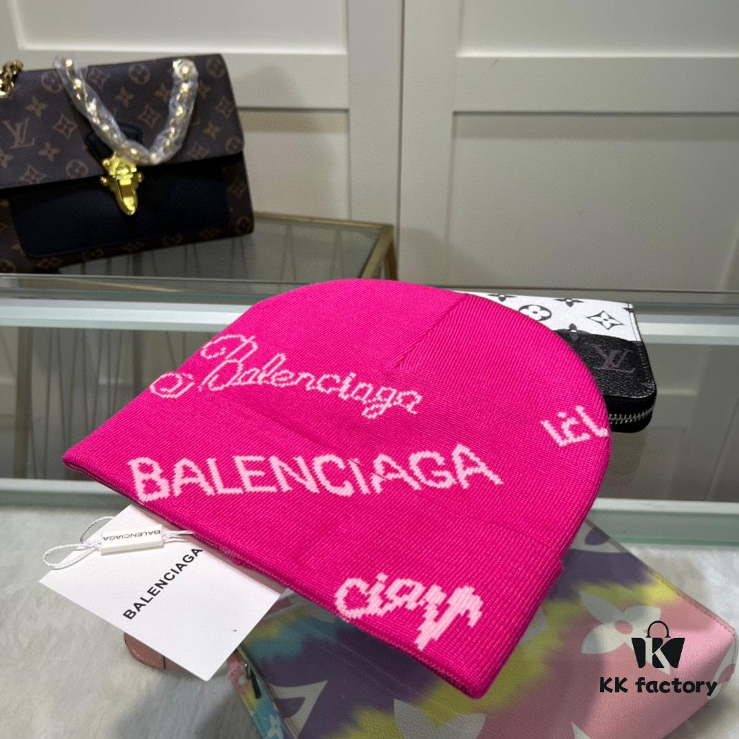 Balenciaga Logo Knit Beanie - Dust Bag Included