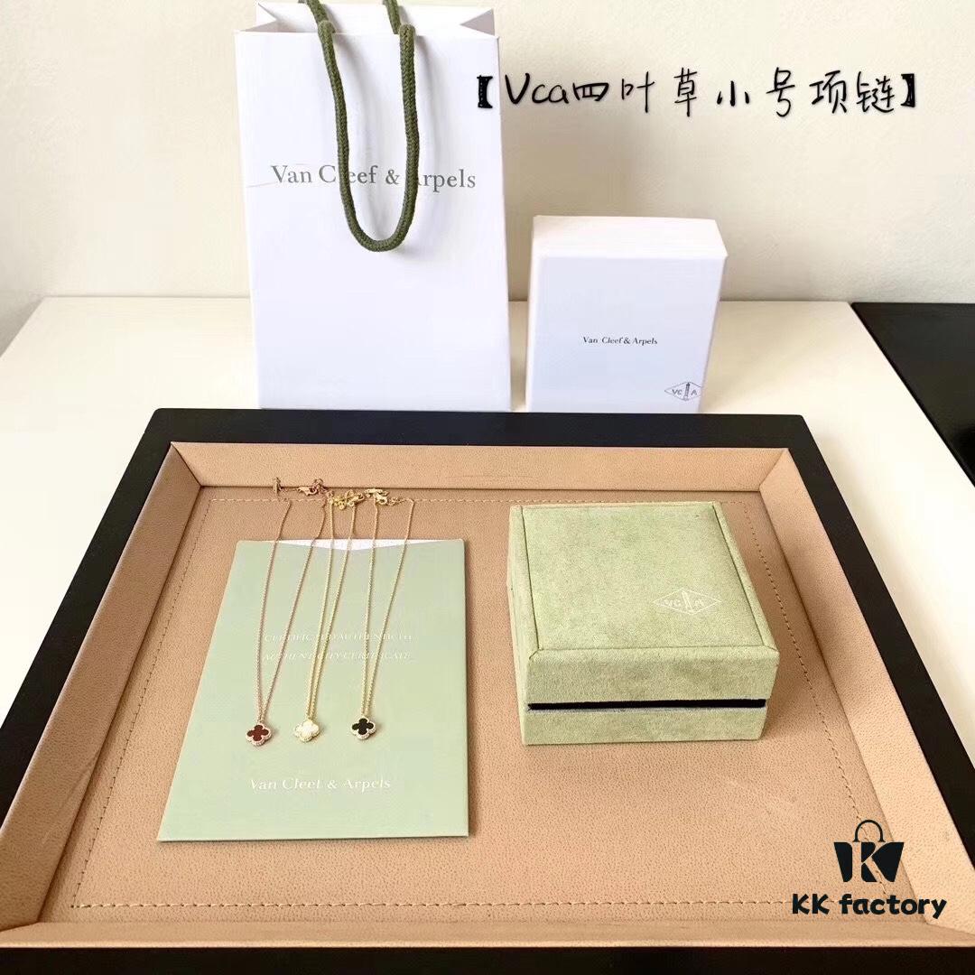 VCA Mini Four-Leaf Clover Necklace