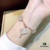 Little Red Book Recommended Vca Four-Leaf Clover Lucky Five-Petal Bracelet 🍃