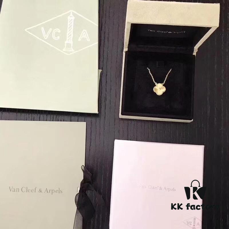 Van Cleef & Arpels VCA 2019 Alhambra Necklace – A Unique Radiant Design with Engine-Engraved Floral Motif, Never Commonly Seen