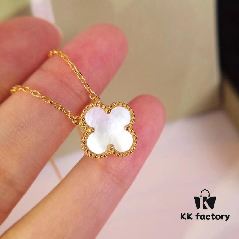 Apocalypse Version, Direct PK 18K Gold Clover Medium Necklace