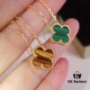 Apocalypse Version, Direct PK 18K Gold Clover Medium Necklace