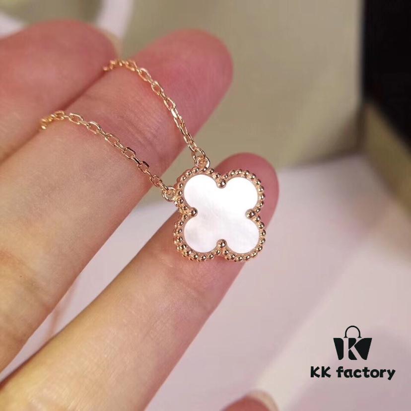 Apocalypse Version, Direct PK 18K Gold Clover Medium Necklace