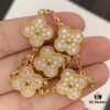 VCA Full Diamond Five-Flower Clover Bracelet Extremely Difficult to Replicate