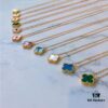 VCA Yellow Gold Four-Leaf Clover Necklace Series