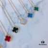VCA Yellow Gold Four-Leaf Clover Necklace Series