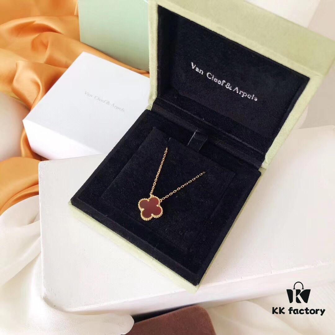 Van Cleef & Arpels Alhambra Necklace in Silver Version