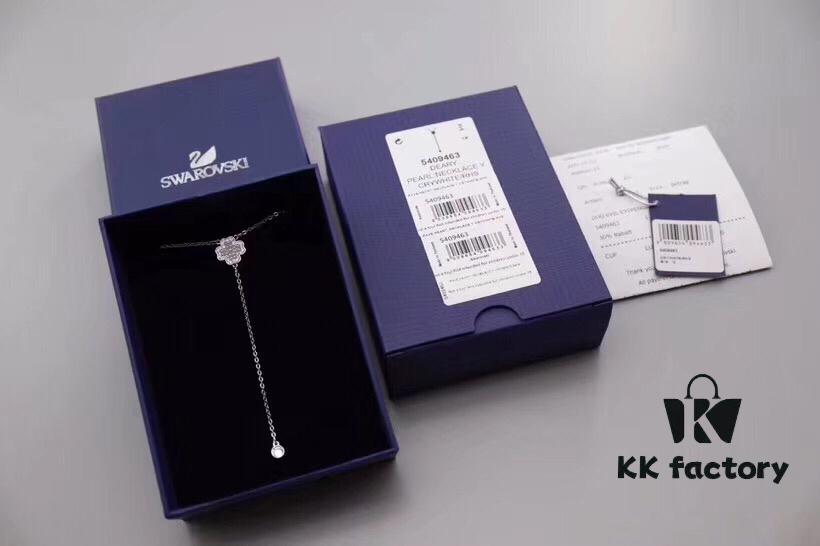 New Arrival🍀 Lucky Four-Leaf Clover Pearl Y-Necklace