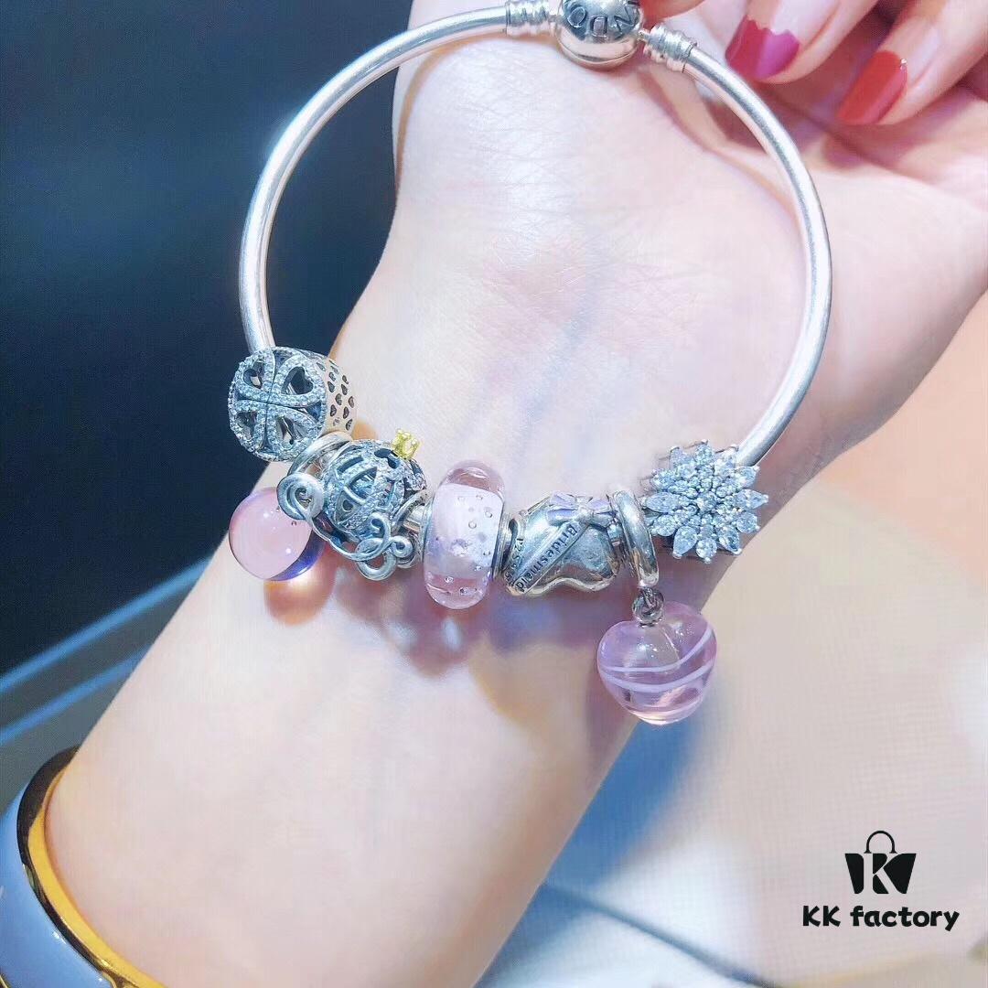 Pandora Elegant Pink Bubble Magic Ball New Arrival! High-Quality Replica Matching Original Store Version