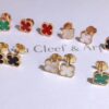 Van Cleef & Arpels Four-Leaf Clover Stud Earrings