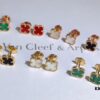 Van Cleef & Arpels Four-Leaf Clover Stud Earrings